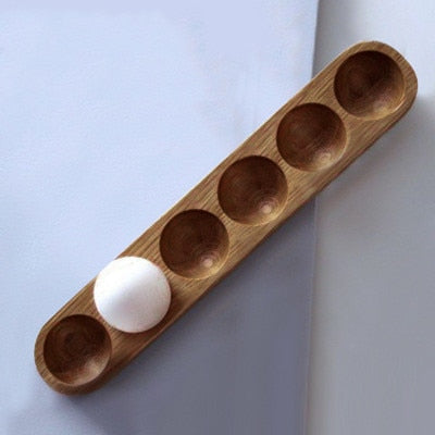 Natural Wooden Egg Tray