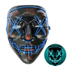 Neon Led Mask For High Visibility At Night With Waterproof Battery Cover