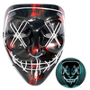 Neon Led Mask For High Visibility At Night With Waterproof Battery Cover