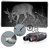 Night Vision Binoculars With LCD Display And 4X Zoom For Clear Night View