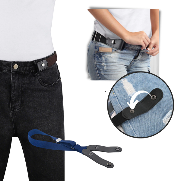Buckleless Elastic Belt For Comfortable Fit And Easy Wear