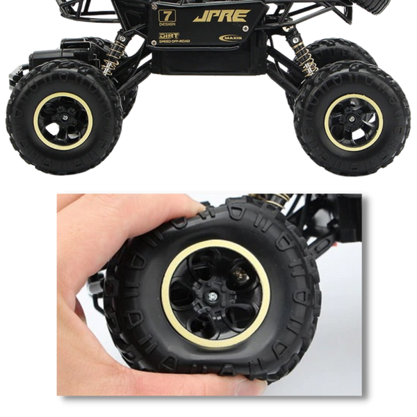 All Terrain 4WD RC Car With Independent Suspension For Off Road Adventures