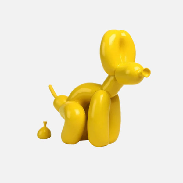 On a Walk Balloon Dog Figurine