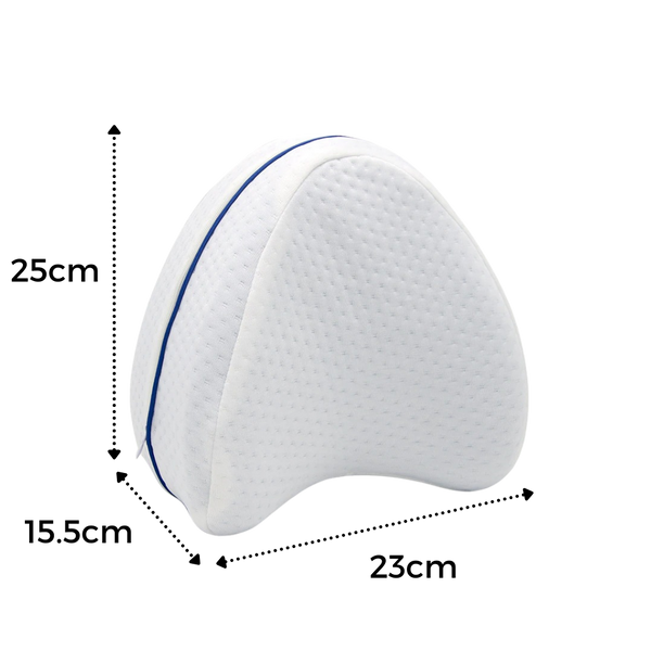 Orthopedic Knee And Leg Pillow With Memory Foam For Spine Alignment