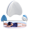 Orthopedic Knee And Leg Pillow With Memory Foam For Spine Alignment