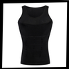 Premium Compression Undershirt For Chest And Midsection Slimming