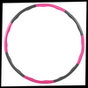 Padded Adjustable Fitness Hula Hoop for Calorie Burn