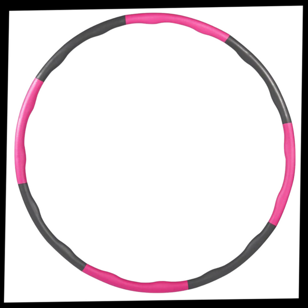 Padded Adjustable Fitness Hula Hoop for Calorie Burn