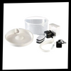 Cat Water Fountain With LED Light And Purification System