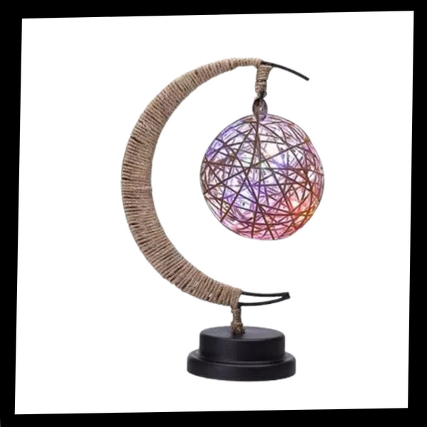 Lunar LED Lamp With Soothing Glow For Calming Ambience