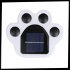 Paw Print Solar Pathway Light With Bright LED And IP65 Waterproof