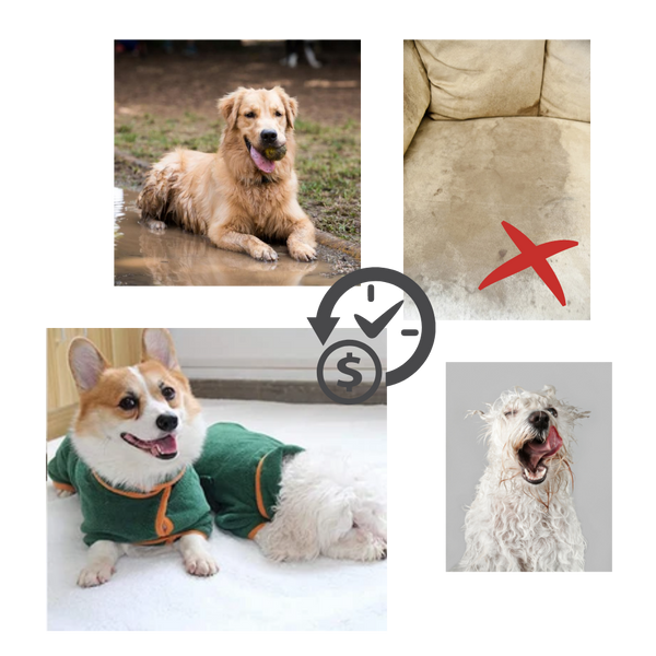 Ultra Absorbent Pet Bathrobe For Quick Drying And Comfort