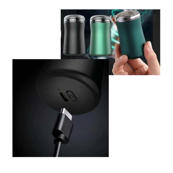 Premium Portable Rechargeable Electric Shaver For Smooth On The Go Shaves