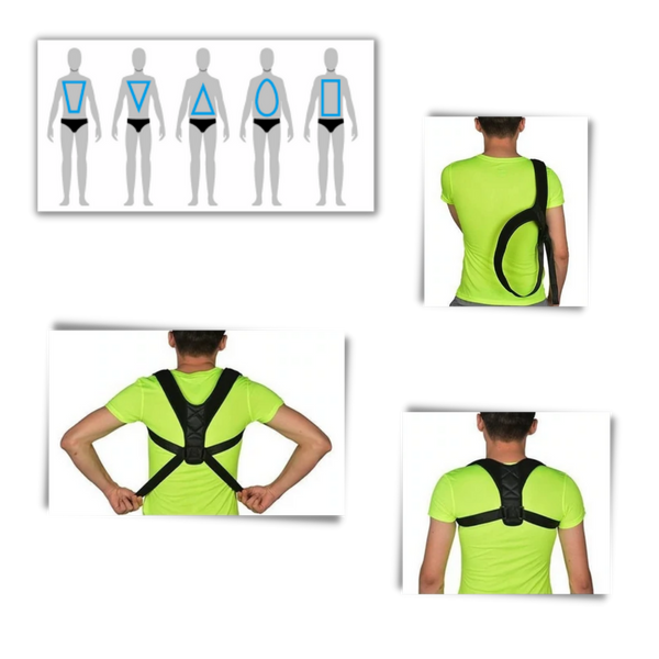 Premium Posture Corrector Brace For Upright Alignment And Comfort