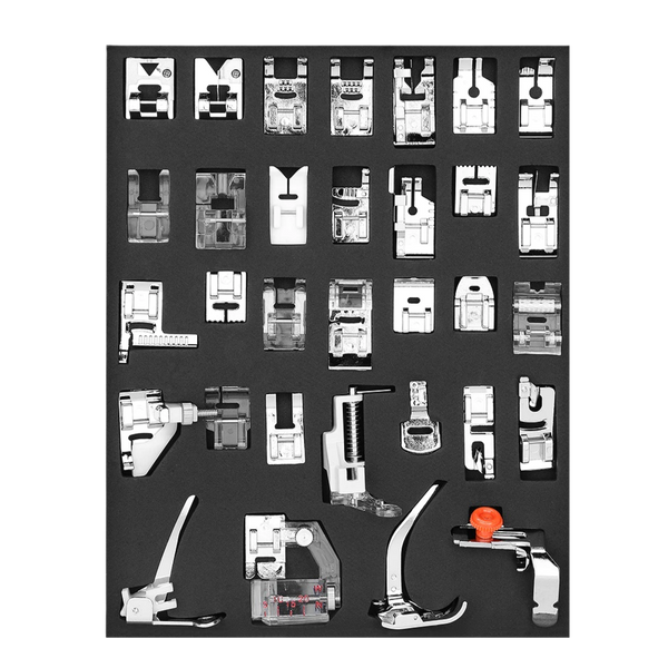 Versatile Presser Foot Set For Sewing Machines 32 Or 42 Piece Set