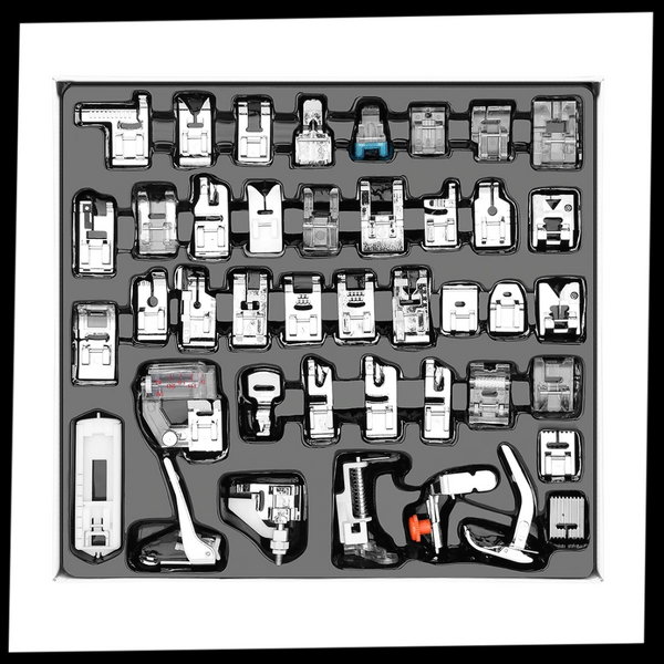 Versatile Presser Foot Set For Sewing Machines 32 Or 42 Piece Set