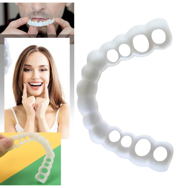 Reusable Dental Veneer Shields for a Natural, Pain-Free Smile