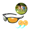 Kids Polarized Sports Sunglasses With Strap For Optimal Glare Reduction