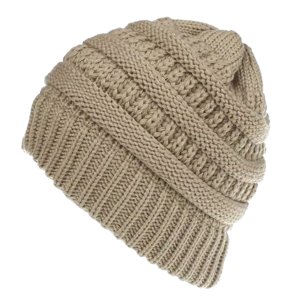Ponytail Beanie With Ear Coverage For Messy Buns And All Day Comfort
