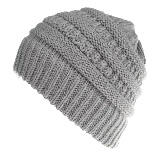 Ponytail Beanie With Ear Coverage For Messy Buns And All Day Comfort