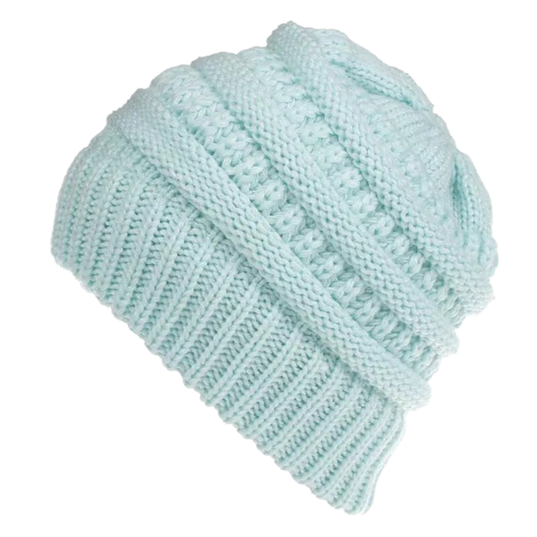 Ponytail Beanie With Ear Coverage For Messy Buns And All Day Comfort