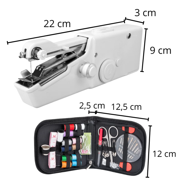 Portable Handheld Sewing Machine With Kit For Quick Repairs