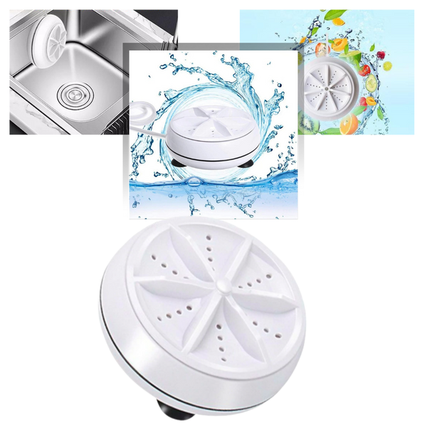 Portable Ultrasonic Washing And Dishwashing Unit For Effortless Cleaning