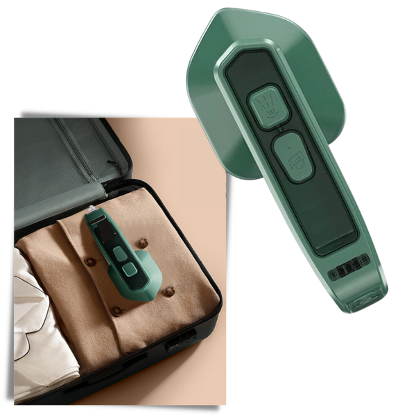 Portable Travel Steam Iron For Quick Crease Removal And Wrinkle Reduction