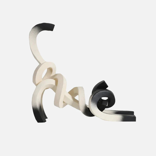 Purr Kitten Gradient Ceramic Figurine