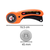 Fabric Rotary Cutter For Fast And Precise Cuts With Ergonomic Grip