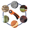 Fabric Rotary Cutter For Fast And Precise Cuts With Ergonomic Grip