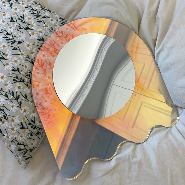 Rainbow Irregular Shapes Acrylic Mirror