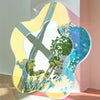 Rainbow Irregular Shapes Acrylic Mirror