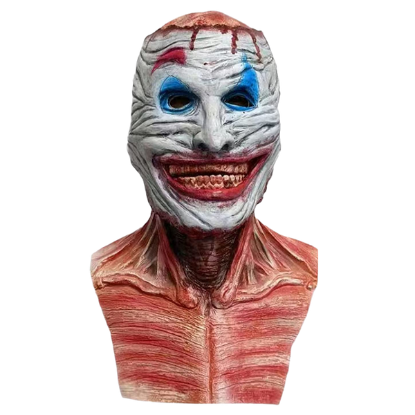 Realistic Halloween Double Layer Horror Mask With Clear Visibility