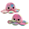 Two Sided Mini Octopus Plush Toy For Mood Expression