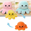Two Sided Mini Octopus Plush Toy For Mood Expression