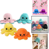 Two Sided Mini Octopus Plush Toy For Mood Expression