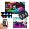8-Pack RGB Vehicle Lights With App Control And Waterproof Durability