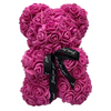 Rose Teddy Bear With Velvet Roses For A Romantic Gift Set