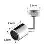360 Degree Swivel Faucet Nozzle For Anti Splash And Water Saving