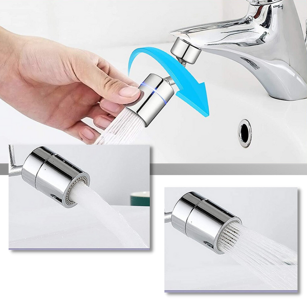 360 Degree Swivel Faucet Nozzle For Anti Splash And Water Saving