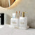 Luxury Pearl 3 Piece Bathroom Accessory Set For Elegant Decor