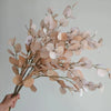 Realistic Faux Lunaria Branch For Elegant Home Centerpiece And Wedding Decor