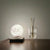 Premium Glass Hollow Aromatic Diffuser With Wood Base For Home Decor