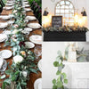 Faux Eucalyptus Garland Artificial Greenery Versatile Home Decor Set