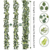 Faux Eucalyptus Garland Artificial Greenery Versatile Home Decor Set
