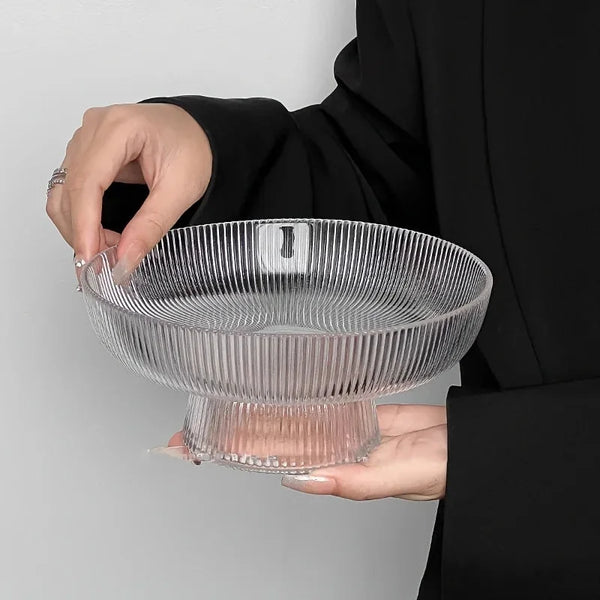 Celeste Pedestal Glass Bowl