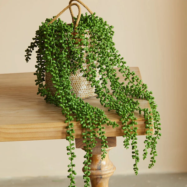 Artificial Faux Succulent Ivy Vines For Indoor Home And Office Decor