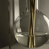 Premium Glass Hollow Aromatic Diffuser With Wood Base For Home Decor