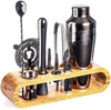 Luxury Metallic Home Bar Set With Elegant Cocktail Serving Tools